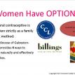 Women Have OPTIONS!